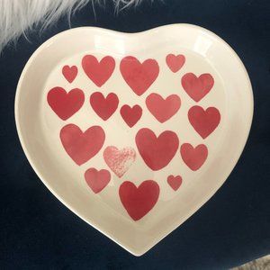 Heart Shape Valentine Decorative Dish